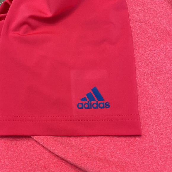 ADIDAS ULTIMATE365 3-STRIPES HEATHERED POLO SHIRT - Picture 6 of 10